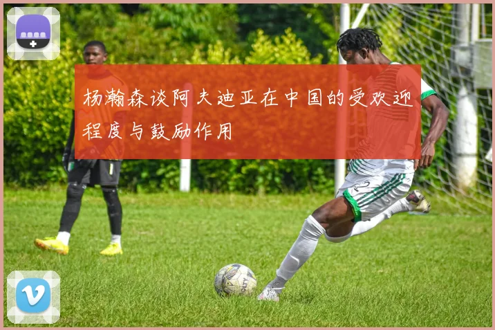 杨瀚森谈阿夫迪亚在中国的受欢迎程度与鼓励作用