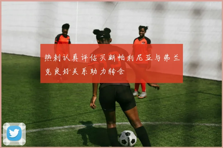 热刺认真评估买断帕利尼亚与弗兰克良好关系助力转会