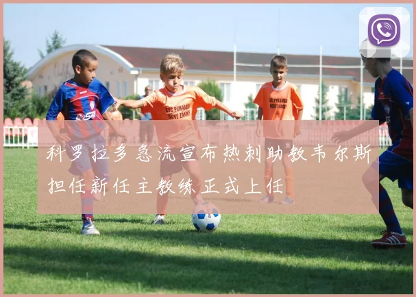 科罗拉多急流宣布热刺助教韦尔斯担任新任主教练正式上任